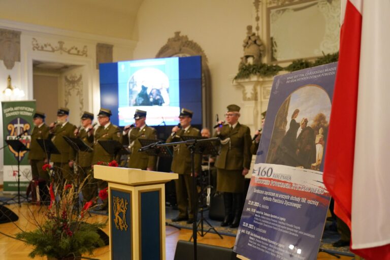 wydarzenie upamiętniające 160. rocznicę wybuchu Powstania Styczniowego.